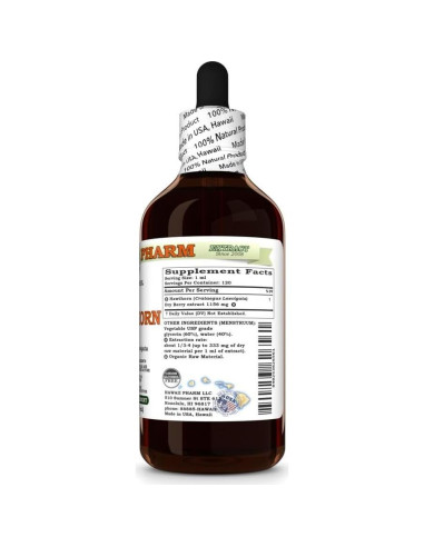 Extracto de Espino Sin Alcohol Hawaii Pharm 118 ml - Bienestar Cardiaco