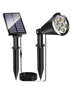Luces Solares de Spot MEIHONG K1-B para Jardín 2-en-1