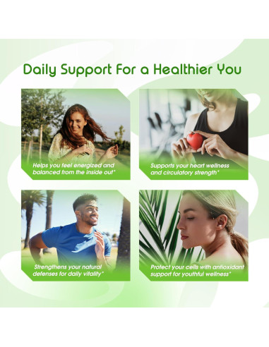 Cápsulas de Oliva Orgánica Vital Herbal - 150 Unidades - Antioxidante y Salud Inmunológica