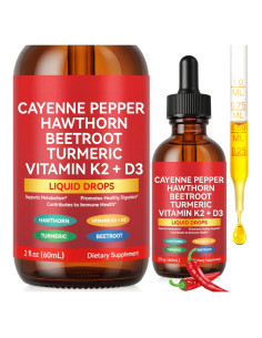 Gotas de Pimienta de Cayena FSLHCY 60ml Suplemento Digestivo