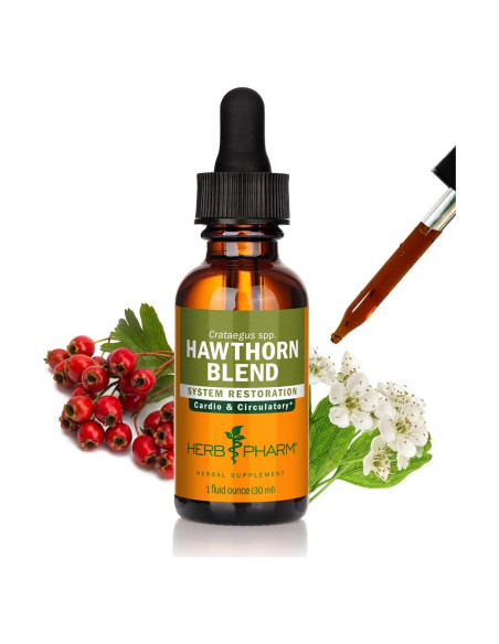 Extracto Líquido de Espino Herb Pharm 29.57 ml Orgánico