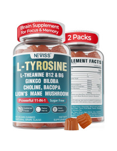 Suplemento Cerebral Neviss 10-en-1 para Memoria y Concentración