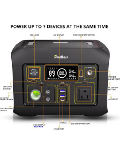 Estación de Energía Portátil PurMars 288Wh 300W Camping 2