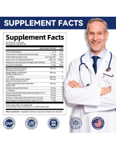 Suplemento Cognitivo Migcopat 120 Cápsulas - Memoria y Concentración 2