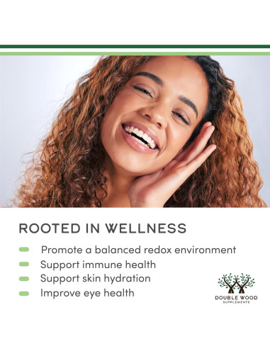 Astaxantina 12mg Double Wood - Antioxidante Potente 60 Geles