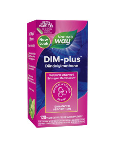 Suplemento DIM-Plus Nature's Way 120 Cápsulas Veganas