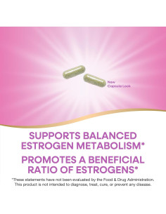 Suplemento DIM-Plus Nature's Way 120 Cápsulas Veganas 2