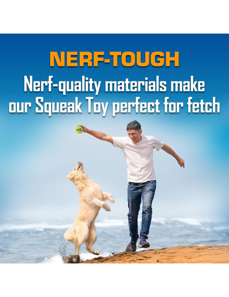 Conjunto de Juguetes para Perros Nerf 16 Piezas Verde