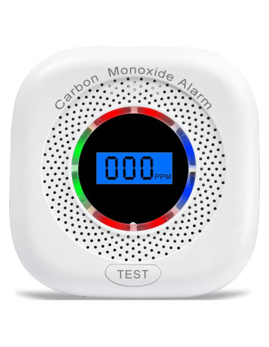 Detector de Monóxido de Carbono Tarewoeki Portátil con Pantalla LCD