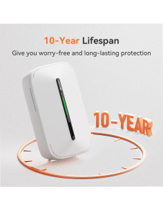 Detector de Monóxido de Carbono Jemay con Batería de Respaldo 2