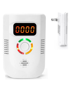 Detector de Monóxido de Carbono Enchufable COOKSS LDF-960 con Pantalla LCD