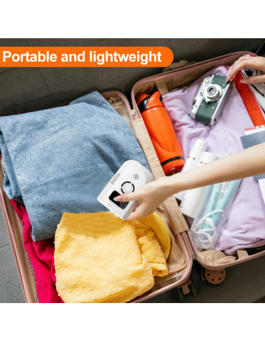 Detector de Monóxido de Carbono Enchufable COOKSS LDF-960 con Pantalla LCD