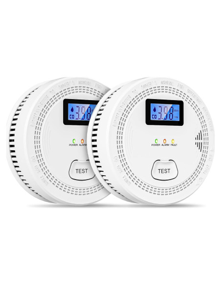 Detector de Humo y Monóxido de Carbono OLUNCLE 2 en 1 85dB