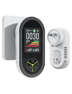Detector de Monóxido de Carbono Seektain PTH-24E 4 en 1