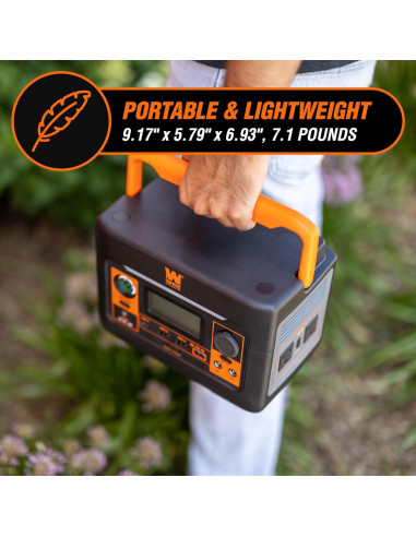 Estación de Energía WEN 300W 269Wh Generador Inversor