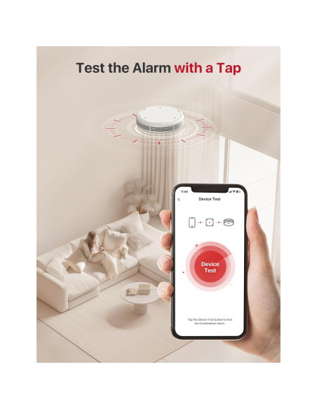 Detector de Humo y Monóxido X-Sense XP0A-MR31 3 Unidades