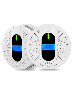 Detector de Humo y Monóxido de Carbono Antercite 2 en 1 85dB