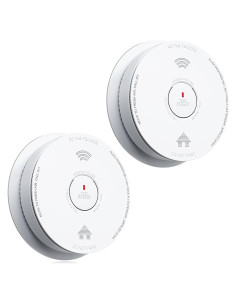 Detector de Humo y Monóxido SITERWELL 10 Años Batería 2-Pack