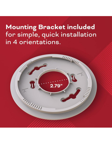 Detector de Humo y Monóxido Kidde 900-CUAR-V, Paquete de 2