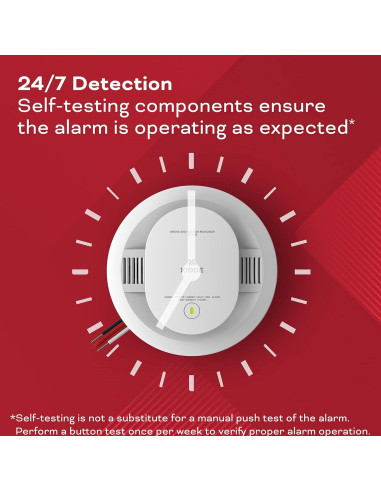 Detector de Humo y Monóxido Kidde 900-CUAR-V, Paquete de 2