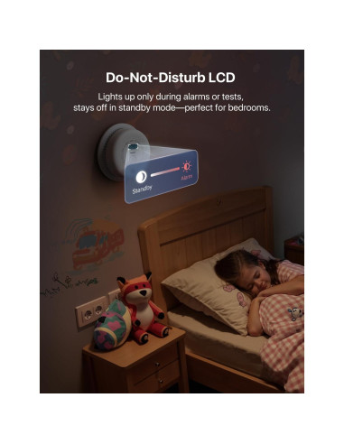 Detector de Humo y Monóxido X-Sense SC01 con Batería 10 Años