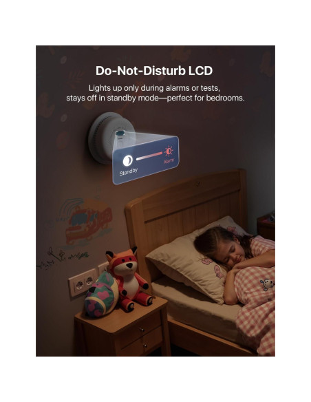 Detector de Humo y Monóxido X-Sense SC01 con Batería 10 Años