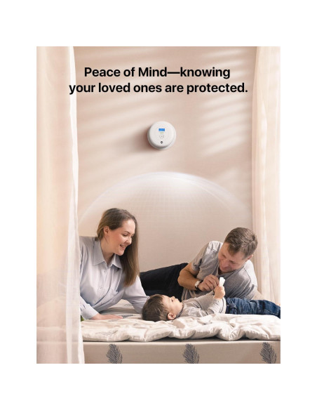 Detector de Humo y Monóxido X-Sense SC01 con Batería 10 Años