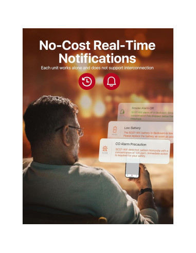 Detector de Humo y Monóxido de Carbono X-Sense SC07-WX 3-Pack