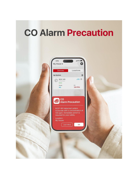 Detector de Humo y Monóxido de Carbono X-Sense SC07-WX 3-Pack