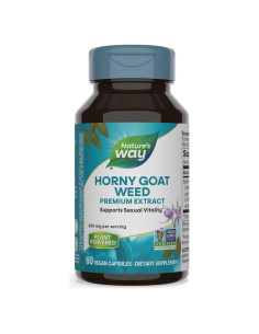 Extracto de Epimedium Nature's Way 500 mg 60 Cápsulas Veganas