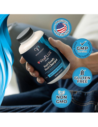 Suplemento de Óxido Nítrico Promescent VitaFLUX 120 Cápsulas