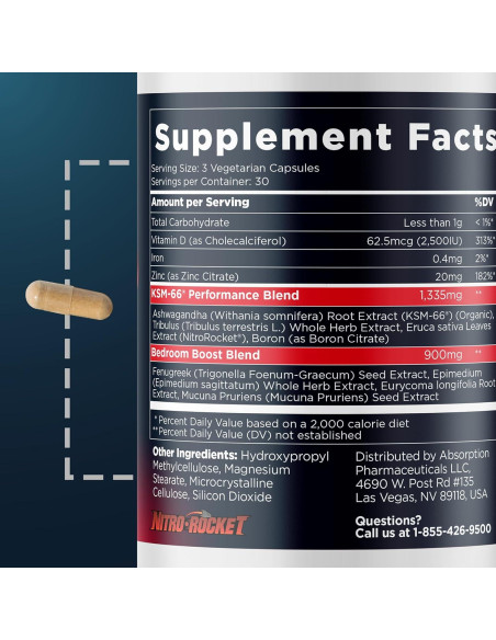 Suplemento de Óxido Nítrico Promescent VitaFLUX 120 Cápsulas
