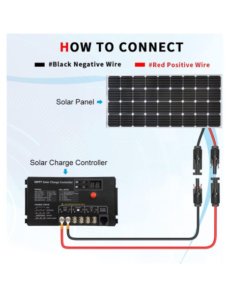 Cable Conector Solar Electop 10AWG 0.25m Macho y Hembra