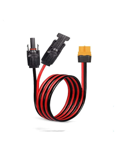 Cable de carga solar 12AWG RYX XT60 3M impermeable