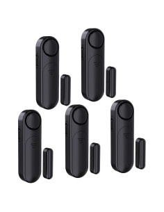 Paquete de 5 Alarmas de Ventana AKOYU 120dB Seguridad