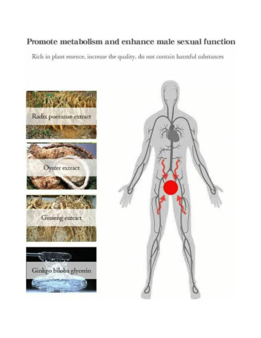 Aceite de Aumento para Hombres CRAZYLIFE F396-MAX-PUR