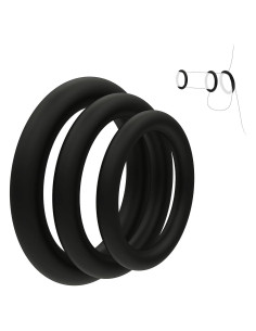 Anillos de Silicona para Hombres CHENGZZJ56 - Juguetes Eróticos