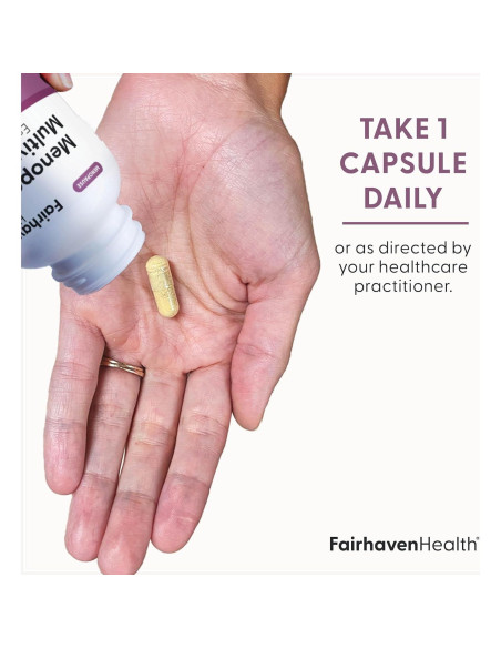 Suplemento Menopausia Fairhaven Health 30 Cápsulas Veganas