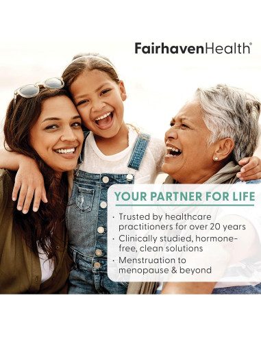 Suplemento Menopausia Fairhaven Health 30 Cápsulas Veganas