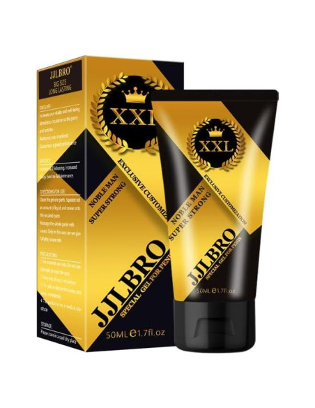 Gel de Aumento Masculino JJLBRO 100ml - Crema de Fuerza Extra