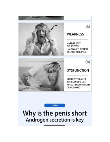 Gel de Aumento Masculino JJLBRO 100ml - Crema de Fuerza Extra