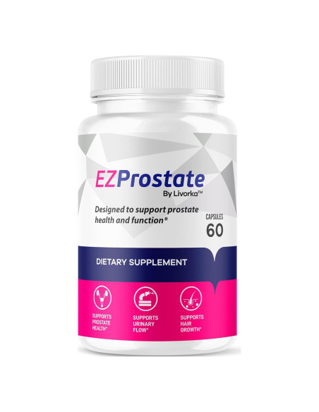 Cápsulas EZ Prostate Suplemento para Hombres 60 Unidades