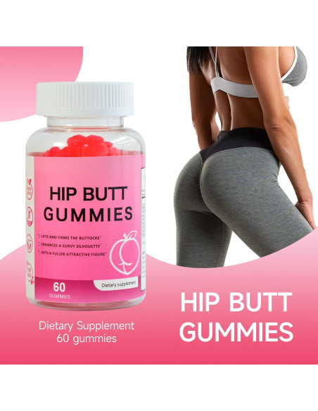 Gomitas Aumentadoras de Caderas y Glúteos Laicuherb 198g