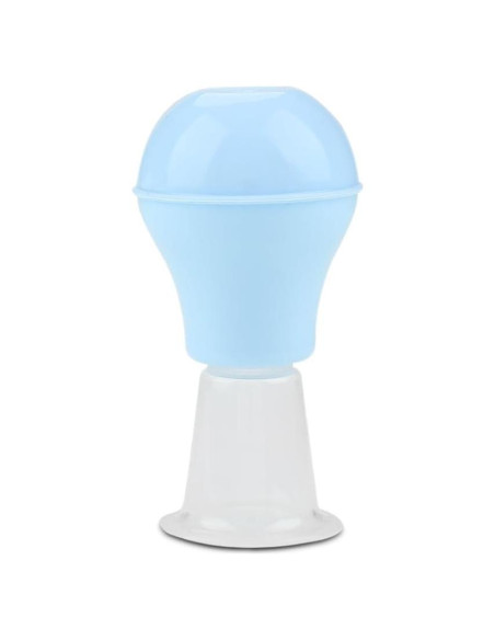 Corrector de Pezón de Silicona Azul para Lactancia y Terapia