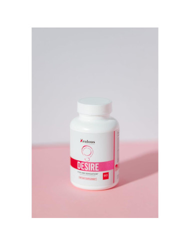 Desire Suplemento Aumento Libido Femenino Zealous Nutrition 1 Paquete