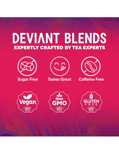 Té Afrodisíaco Deviant Blends Aumentador de Libido 32g