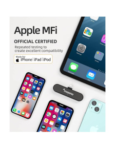 Micrófono Lavalier Inalámbrico MAONO WM820 B2 para iPhone 2