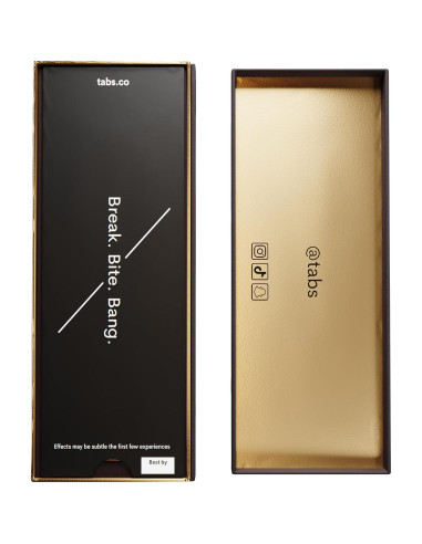 Chocolate Negro Tabs para Mejorar el Ánimo - 60g - Vegetariano