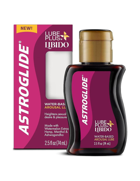 Lubricante Íntimo Astroglide Lube Plus Libido 74.9ml