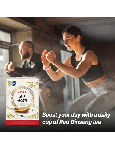 Té de Ginseng Rojo Coreano Nokchawon 50 Bolsitas 150g